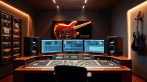 Rockradio Studio von AFDA-RADIO